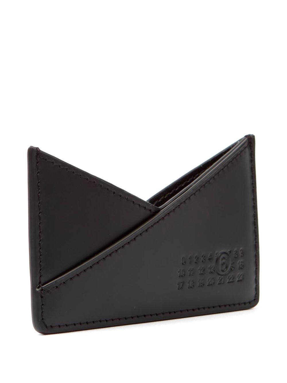 single-stitch logo cardholder - 3