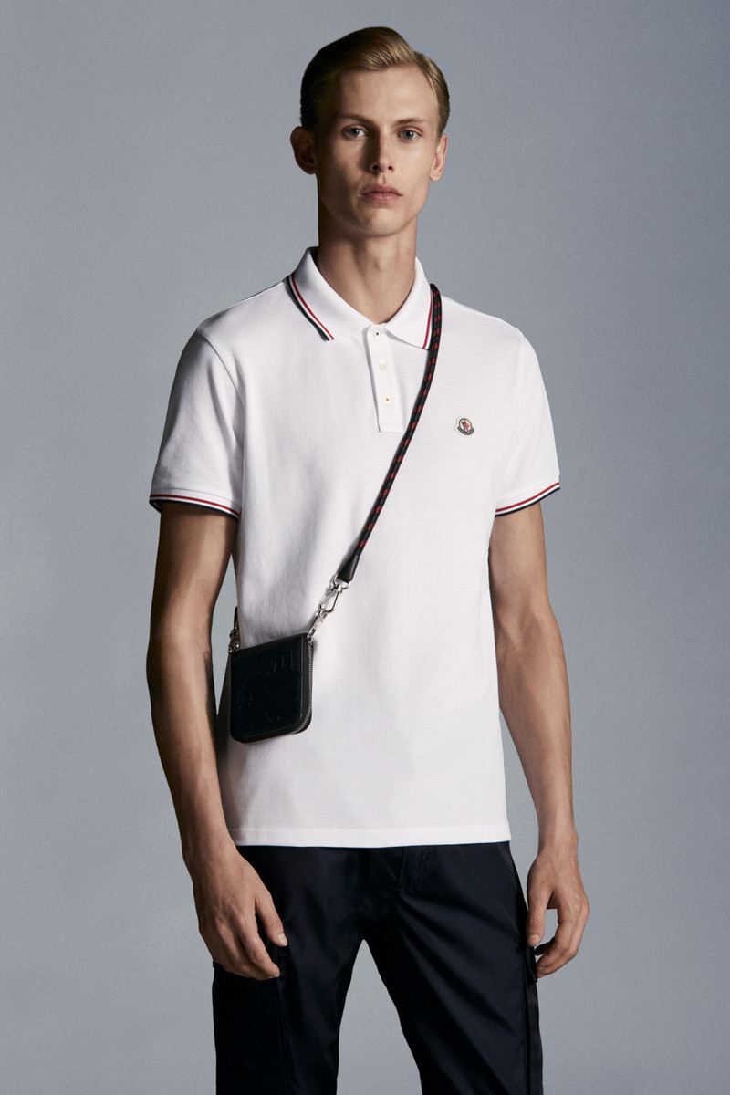 Moncler Logo Patch Polo Shirt outlook
