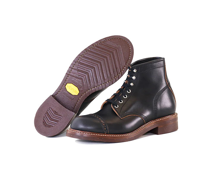 LK-014 Combat Boot Horween CXL Black - 2