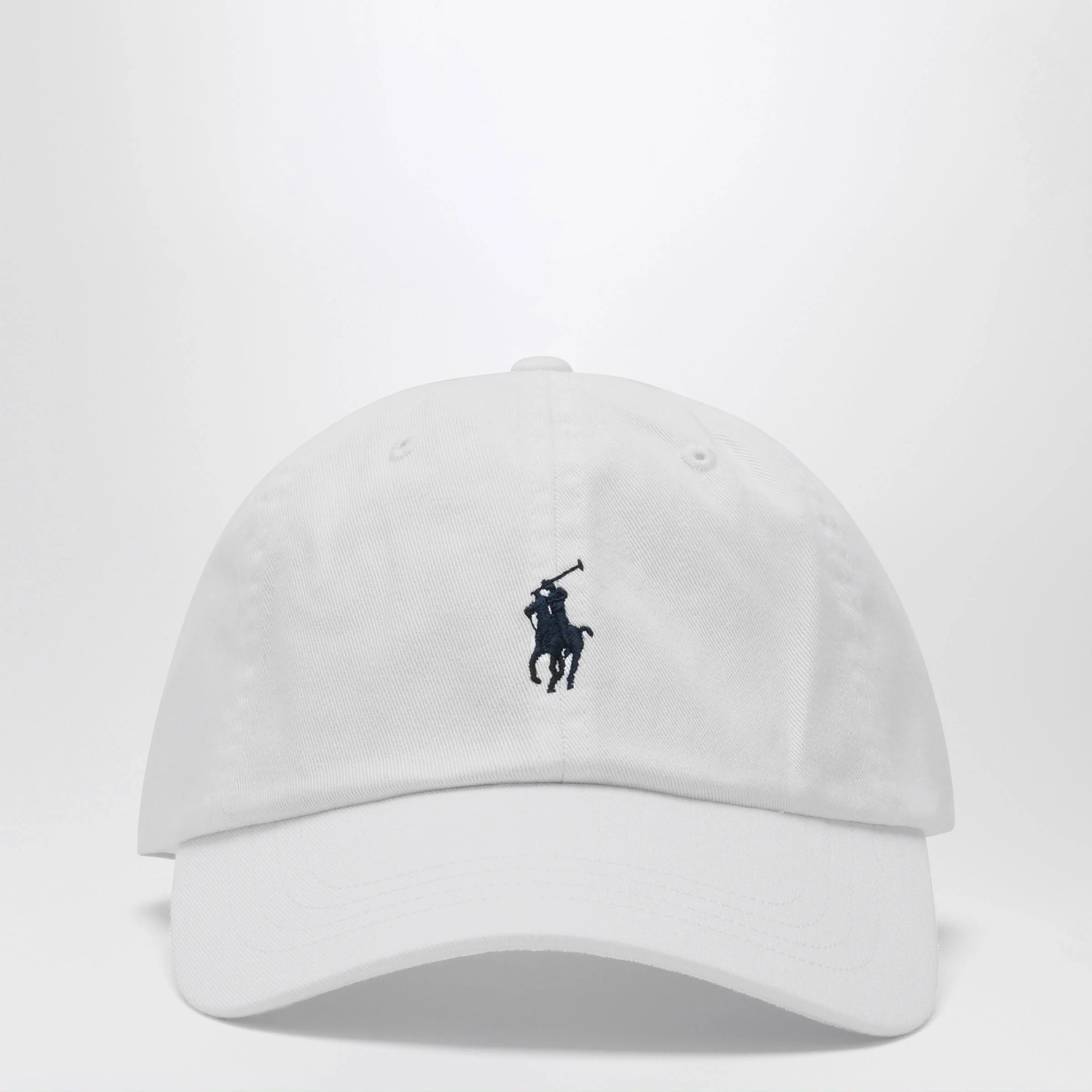 White baseball cap with logo - 1