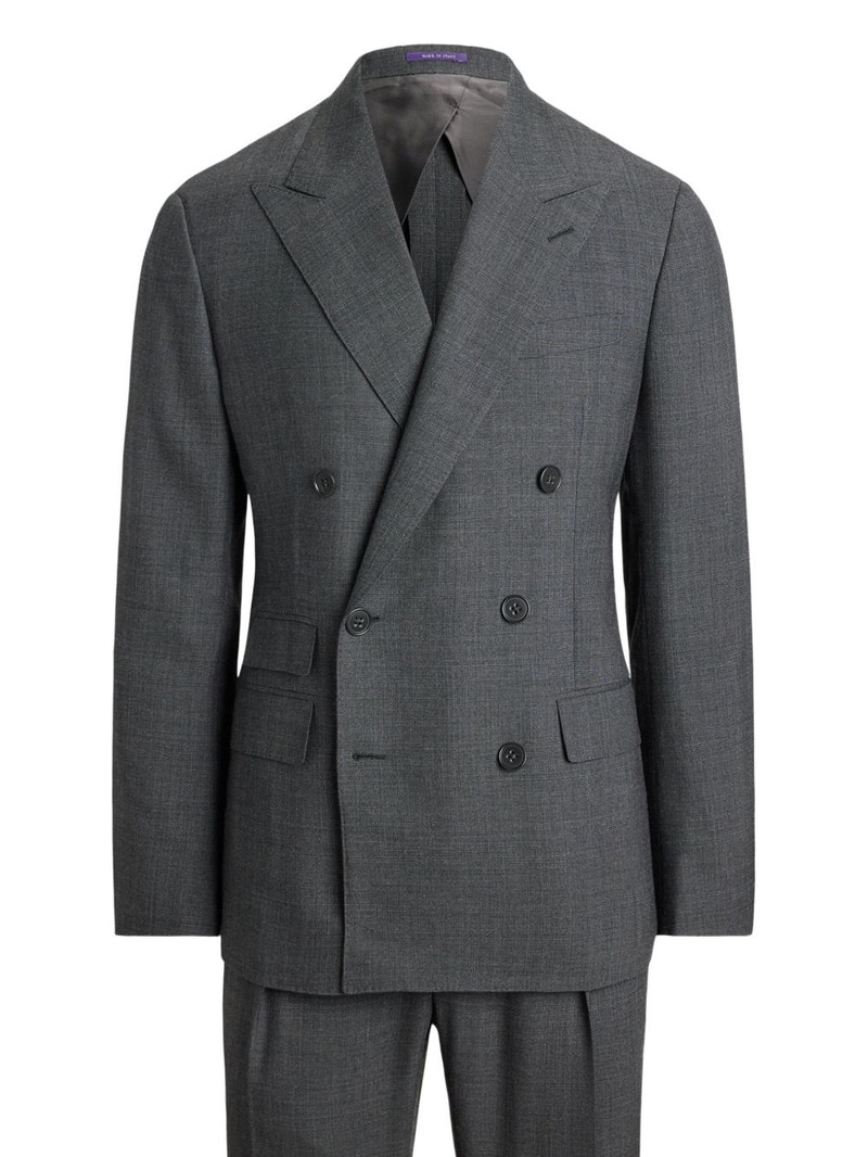 double-breasted tailored blazer 1