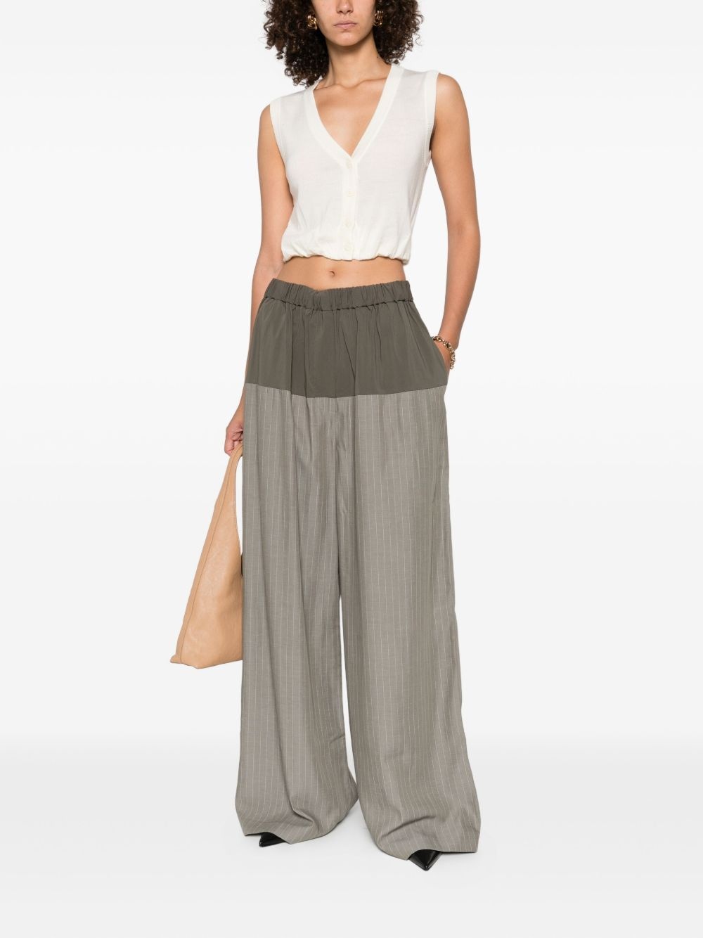 pinstriped trousers - 2
