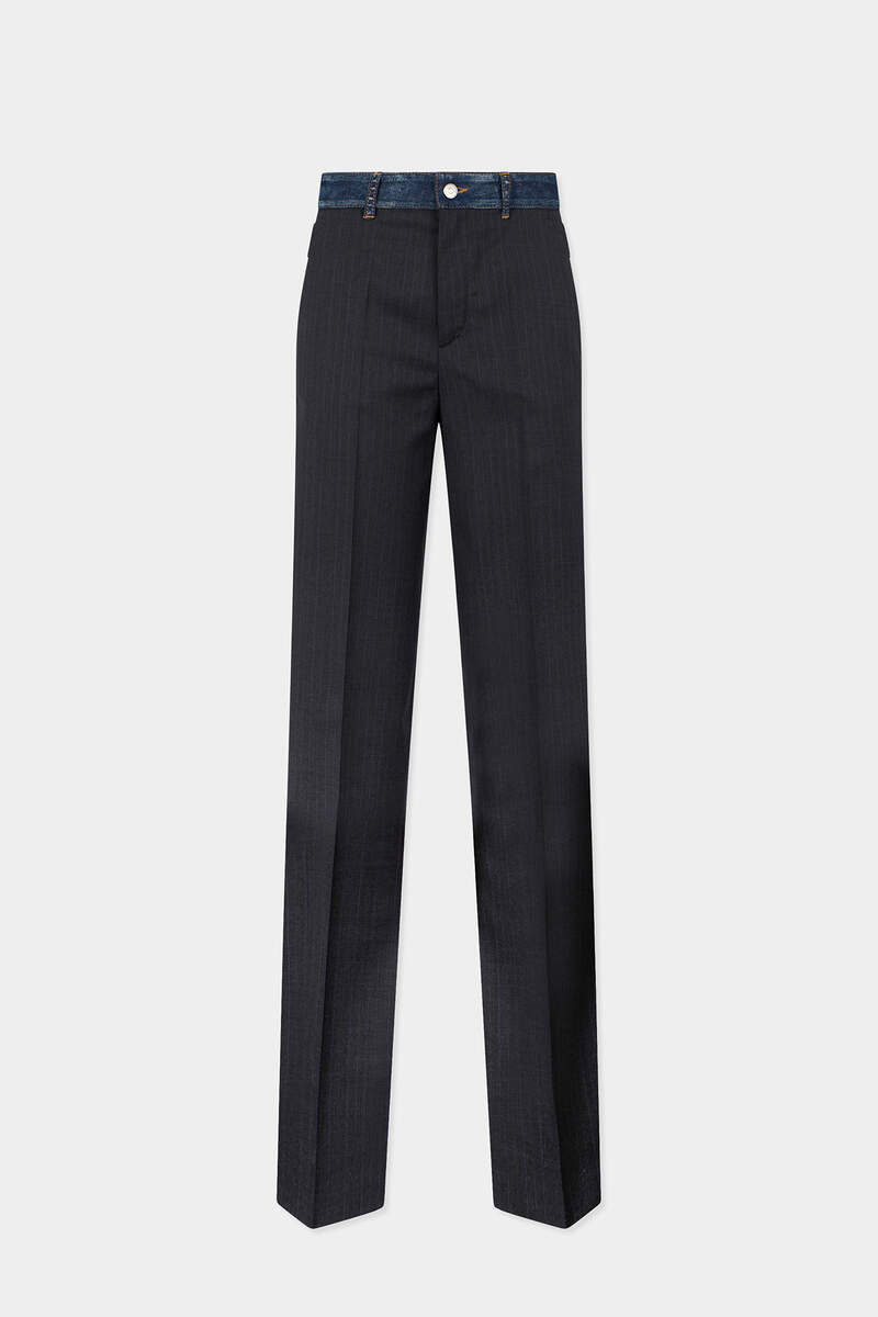 DARK REBEL RIDER WASH HYBRID DENIM TAILOR LOOSE PANT 1