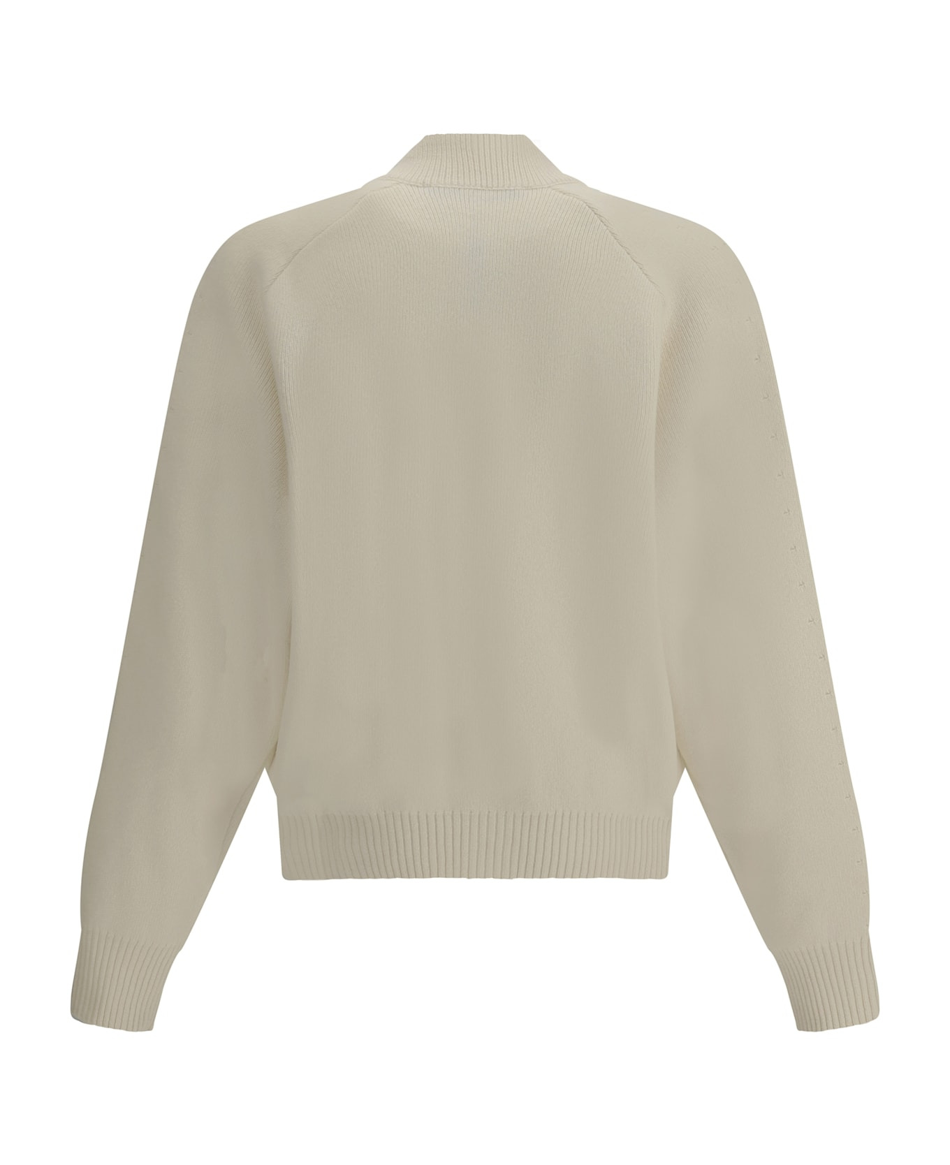 Embroidered Virgin Wool Cardigan - 2