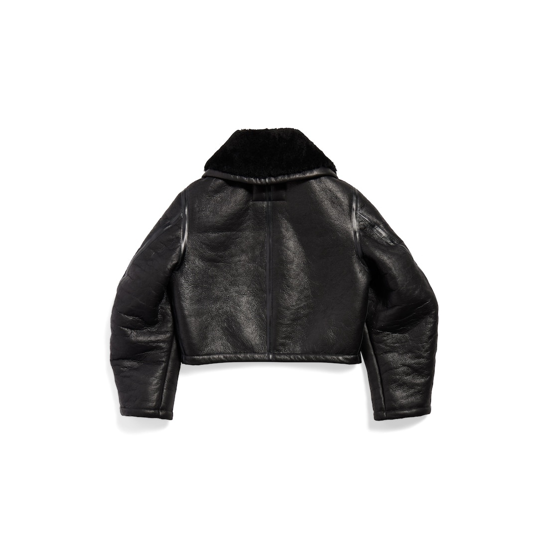 Women's Aviator Jacket in Black - 6