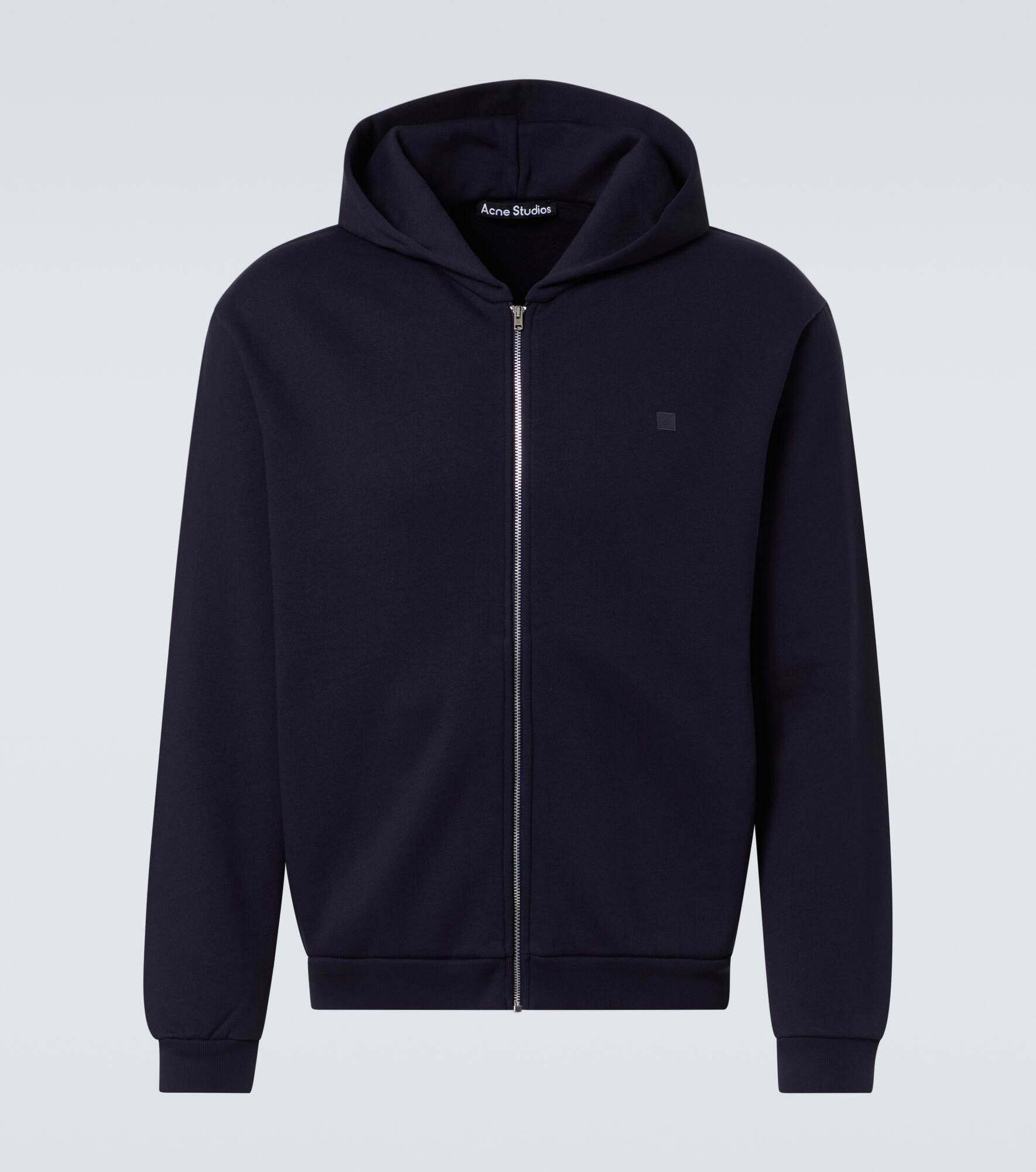 Face cotton jersey hoodie - 1