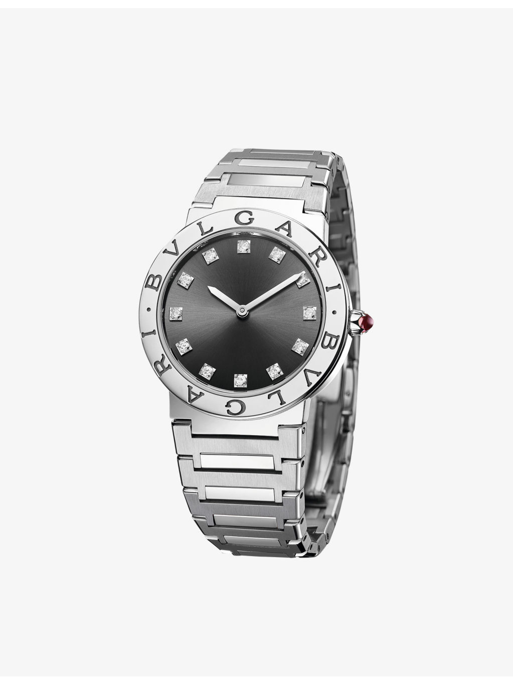BVLGARI BVLGARI stainless steel and diamond watch - 3