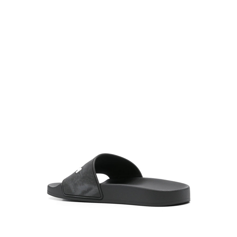 Balenciaga Black Flip-Flops & Slides Women - 4