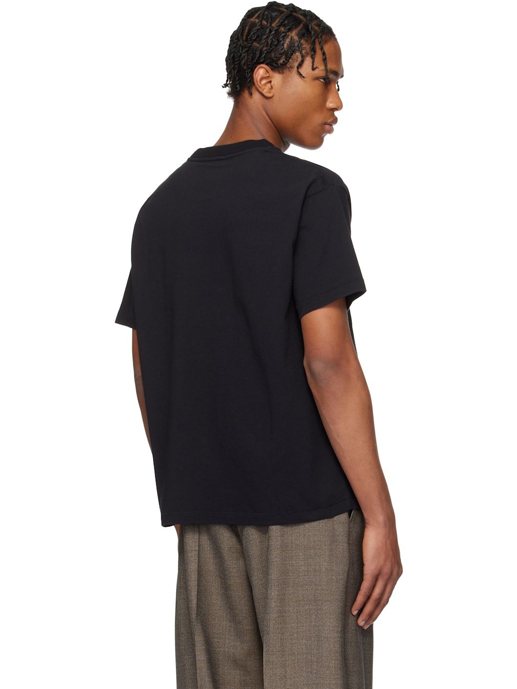 Black 'Recreation' Sails Pocket T-shirt - 3
