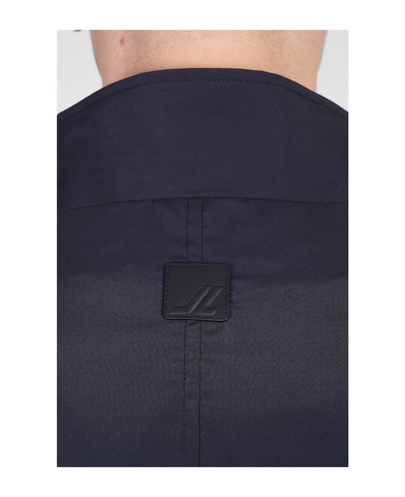 Casual Jacket In Blue Polyester - 5
