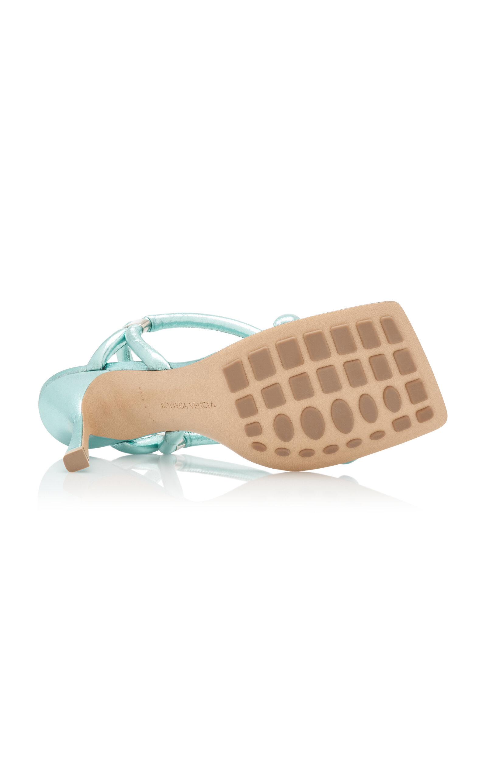 Reflection Nappa Leather Sandals blue - 8
