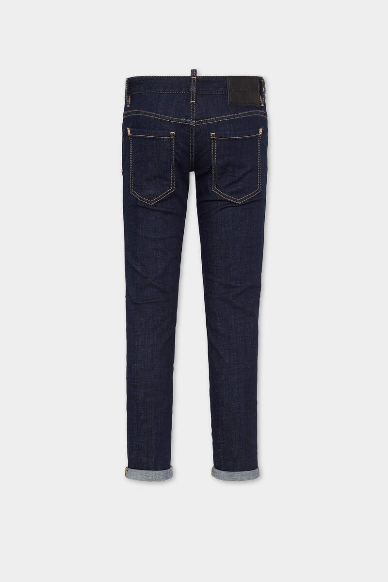 DARK RINSE WASH PAT JEANS - 2