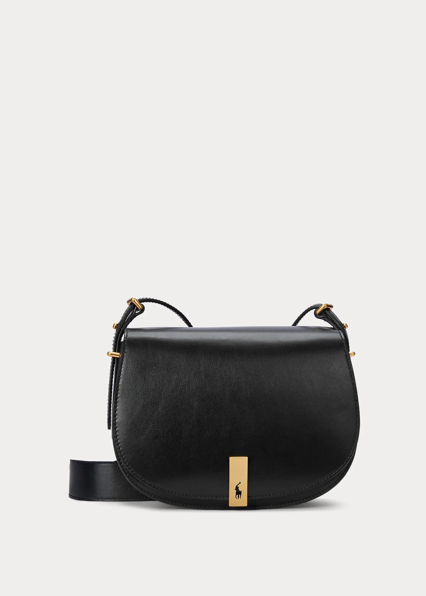 Polo ID Leather Saddle Bag - 1