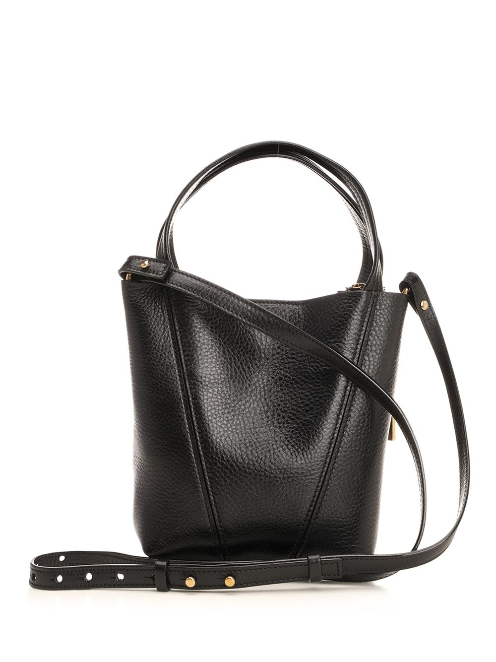 Chloé Spin Shoulder Bags Black - 3