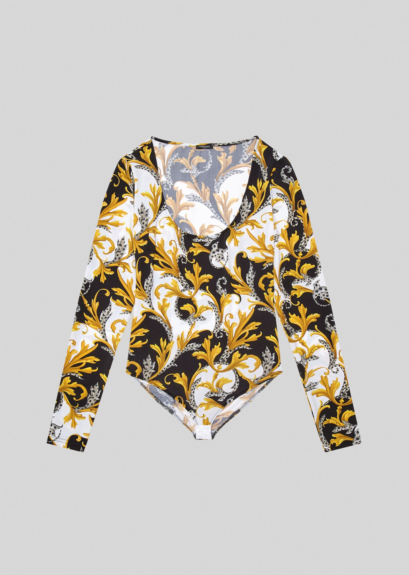 Acanthus Print Bodysuit - 1