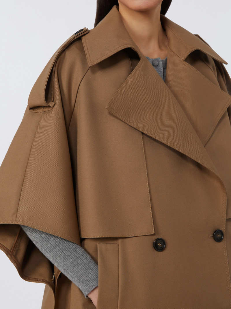 ZEUS Water-repellent gabardine cloak - COLONIAL 5