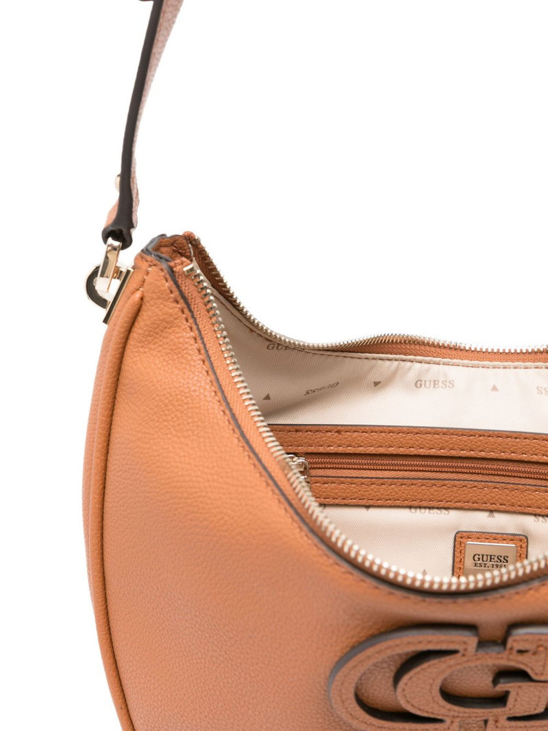 logo-plaque crescent shoulder bag 4