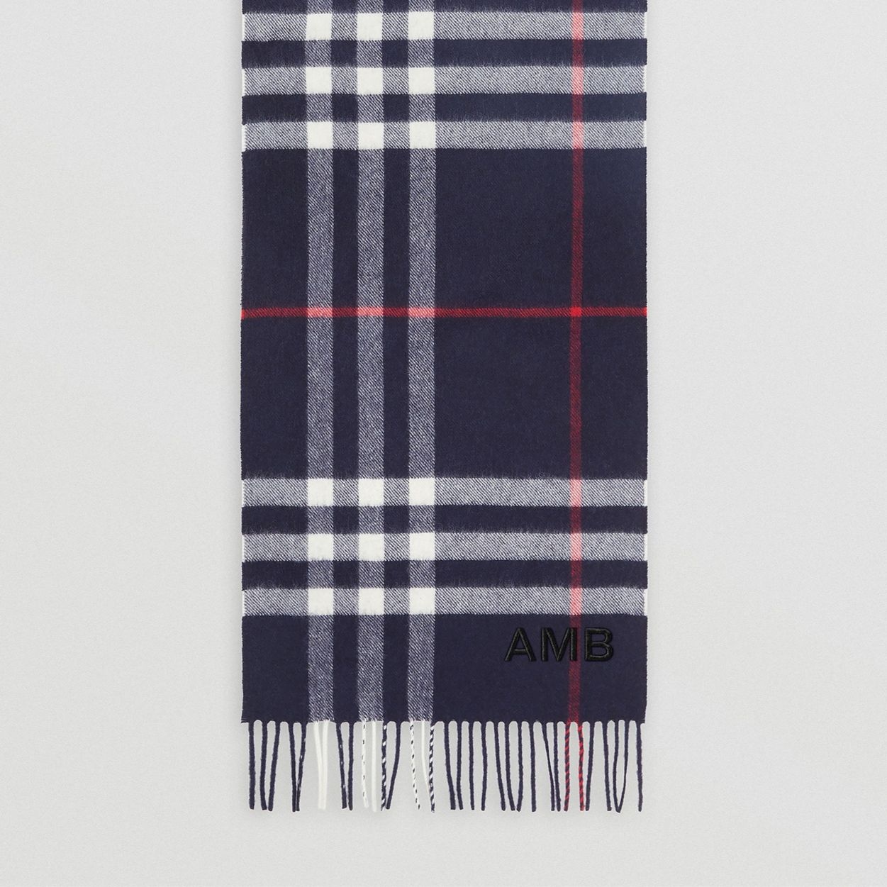 The Classic Check Cashmere Scarf - 9