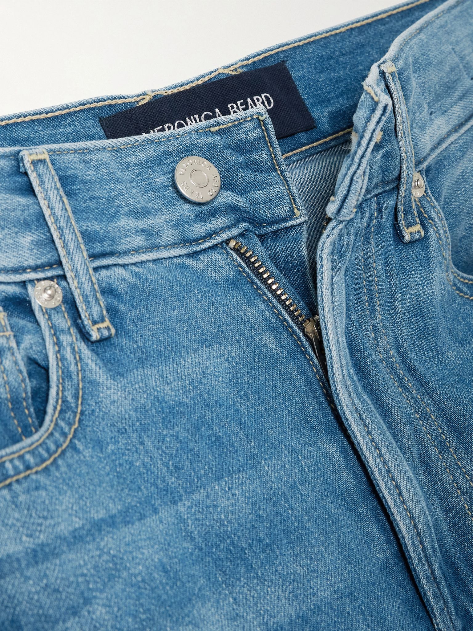 Taylor high-rise wide-leg jeans Mid denim - 5