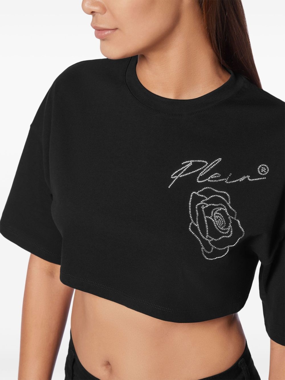 Roses crop top - 3
