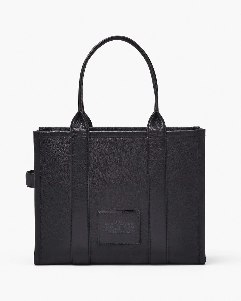 THE LEATHER LARGE TOTE BAG 3