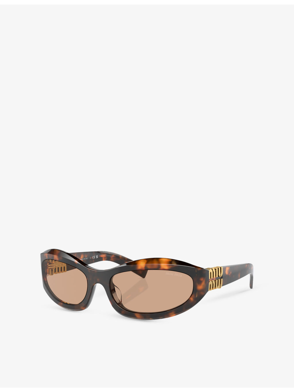 MU 14ZS Irregular-Frame Acetate Sunglasses - 2