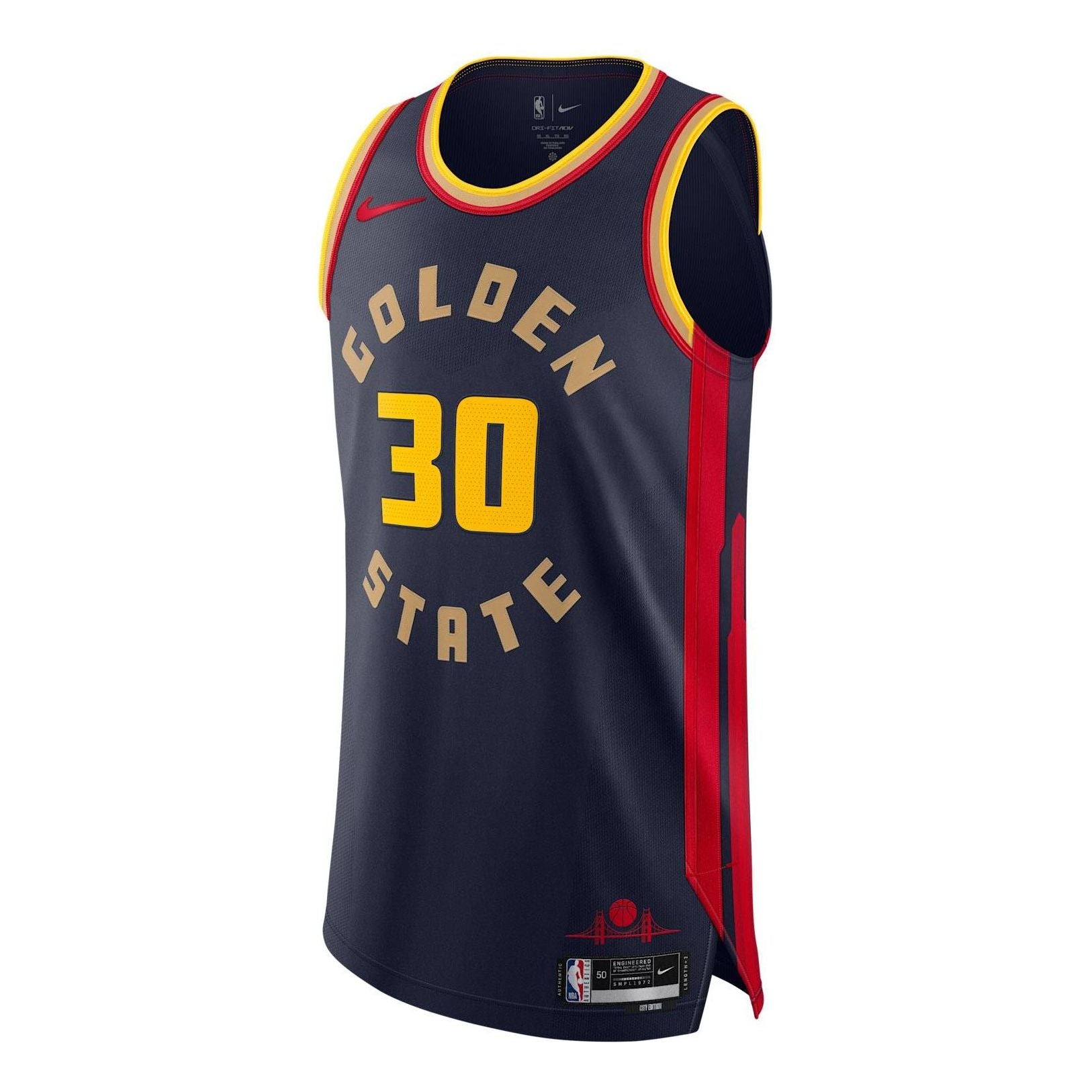 Nike NBA Golden State Warriors 2024/25 City Edition Authentic Jersey 'Stephen Curry' FQ4465-419 - 1