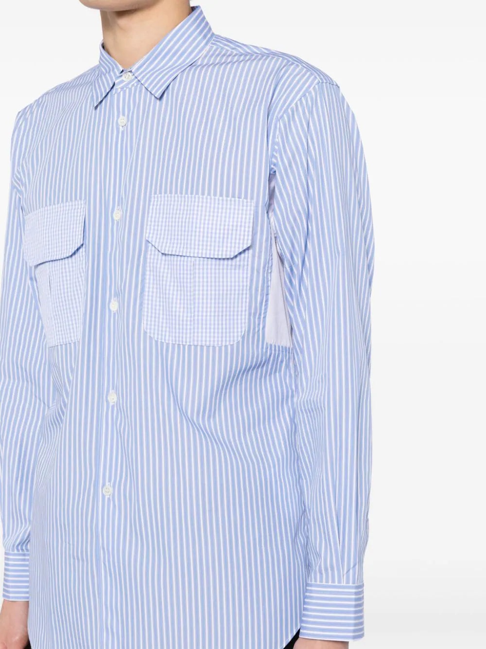 Stripe x Check Shirt - 5