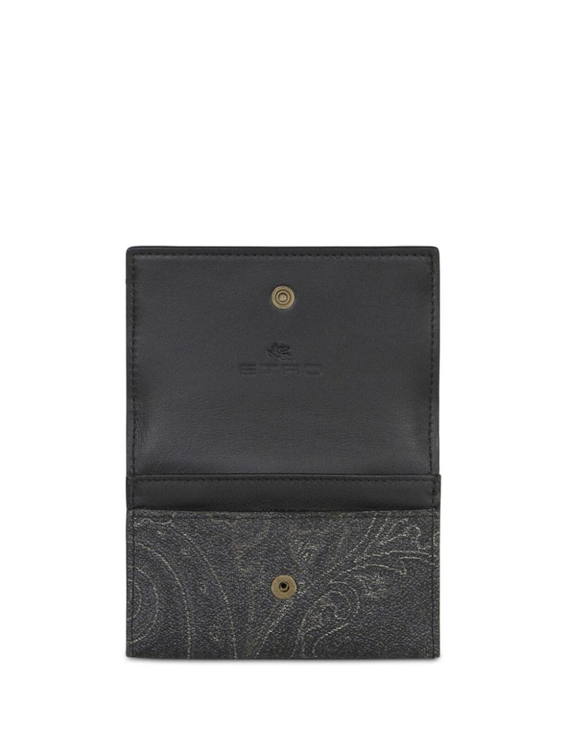 Paisley cotton-blend wallet 3