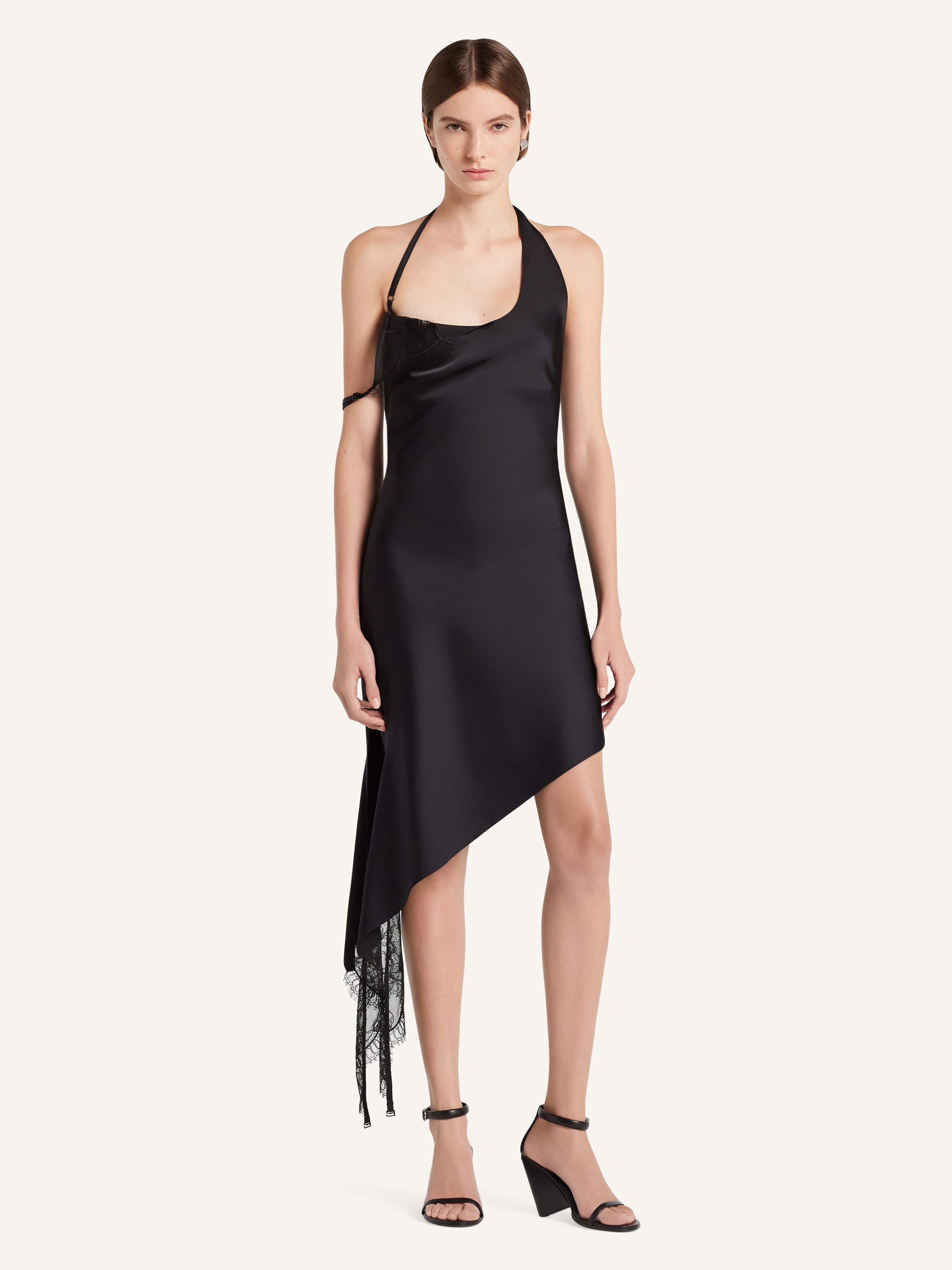 UNDRESSED LACE SATIN DRESS - 2