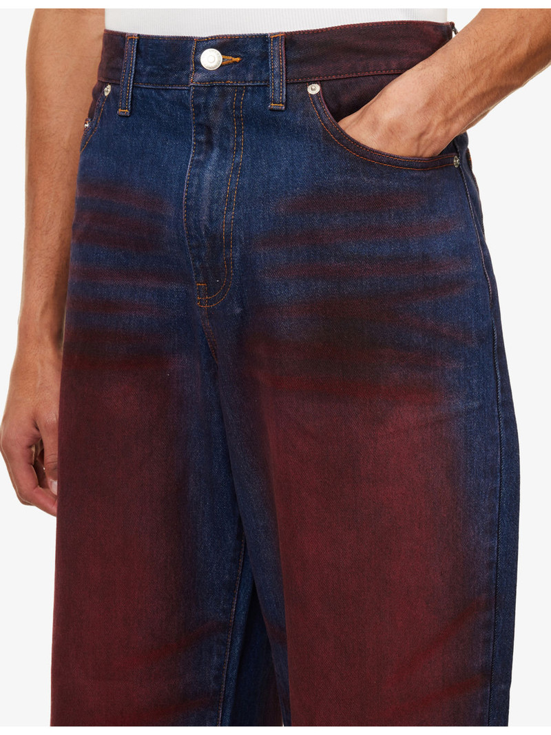 Awake Orchid Baggy-Fit Denim Jeans 5
