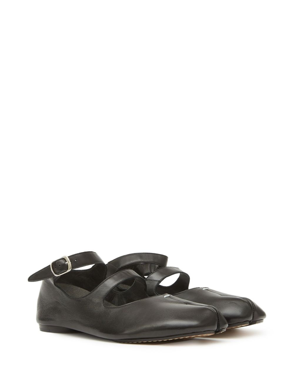 Tabi ankle-strap ballerina shoes - 2