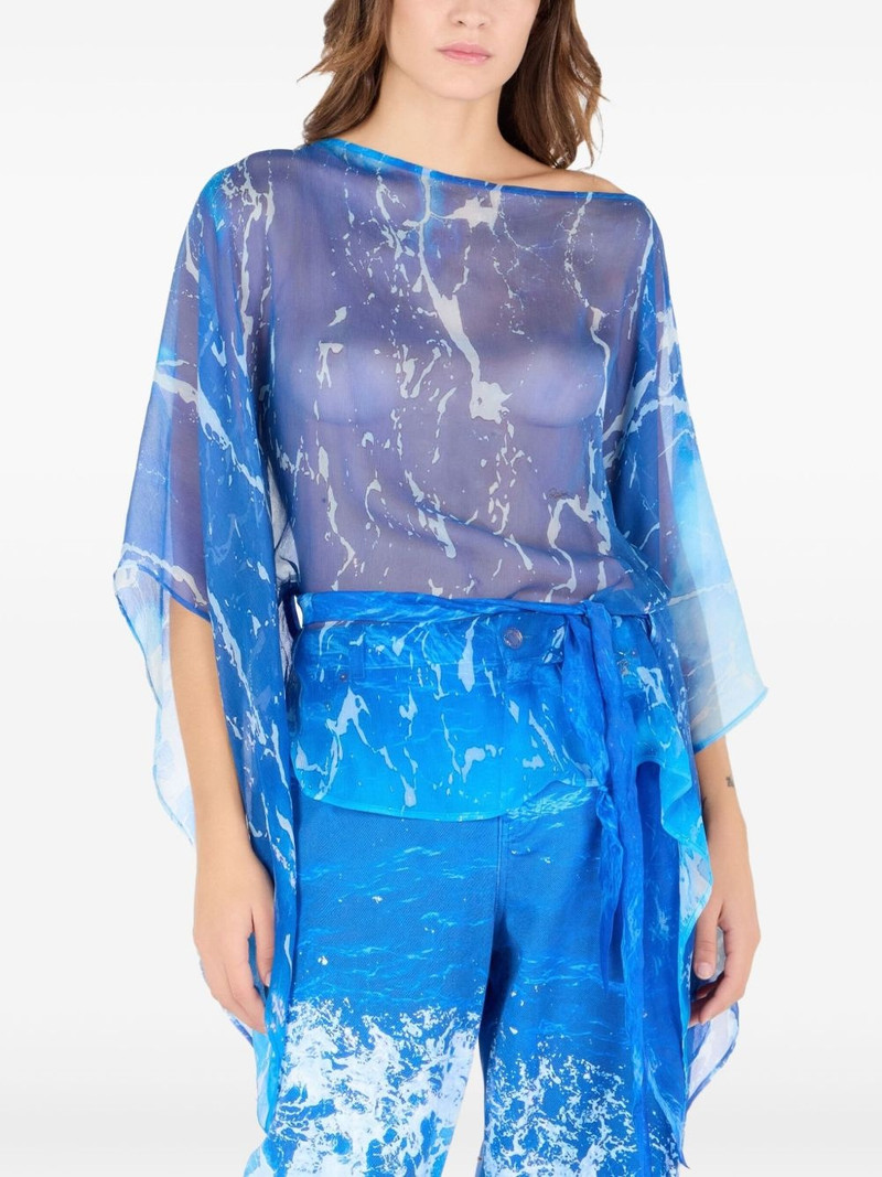 Roberto Cavalli silk blouse outlook