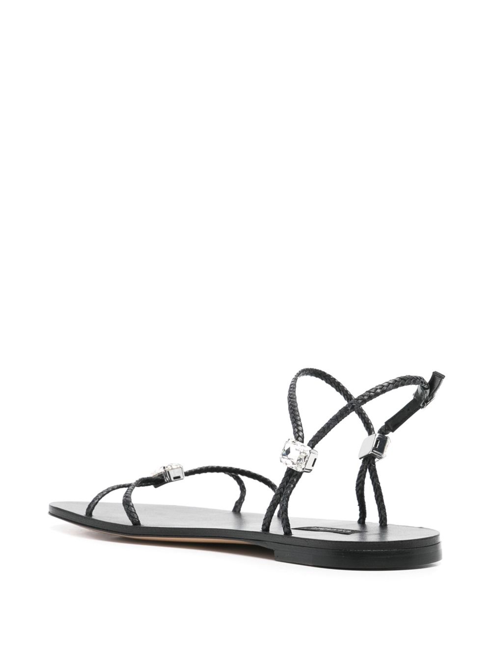crystal-embellished sandals - 3