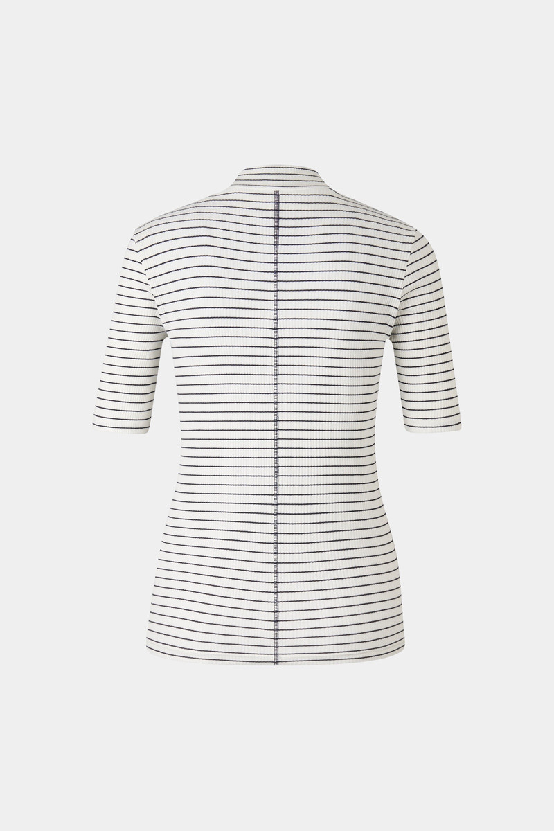 BOGNER T-shirt Riva in Navy blue/off-white outlook