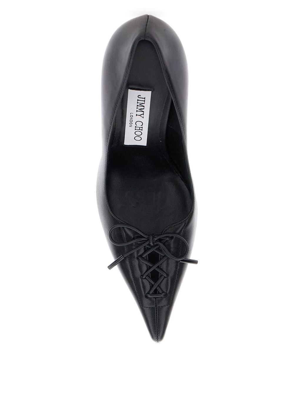 Jimmy Choo Scarlett 95 leather pumps - 3