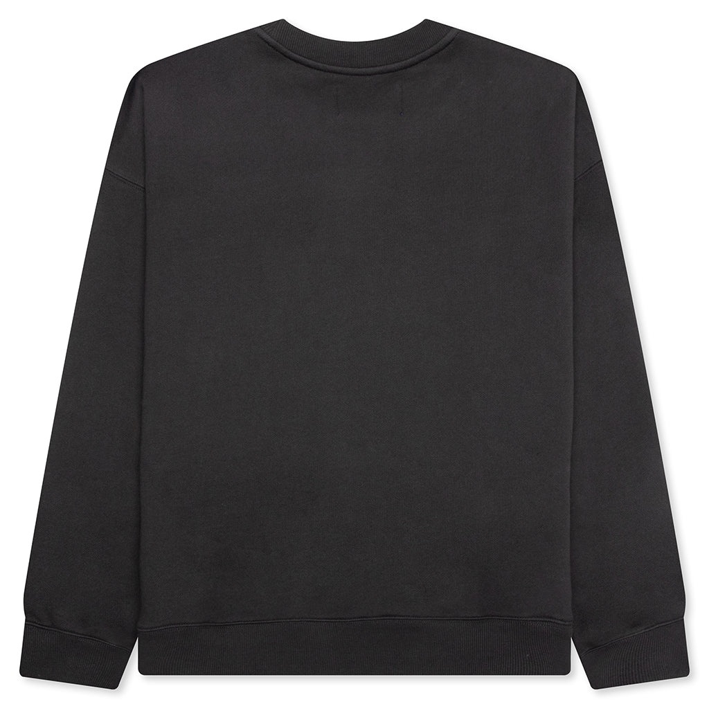 DEBOSSED CREWNECK - BLACK - 2