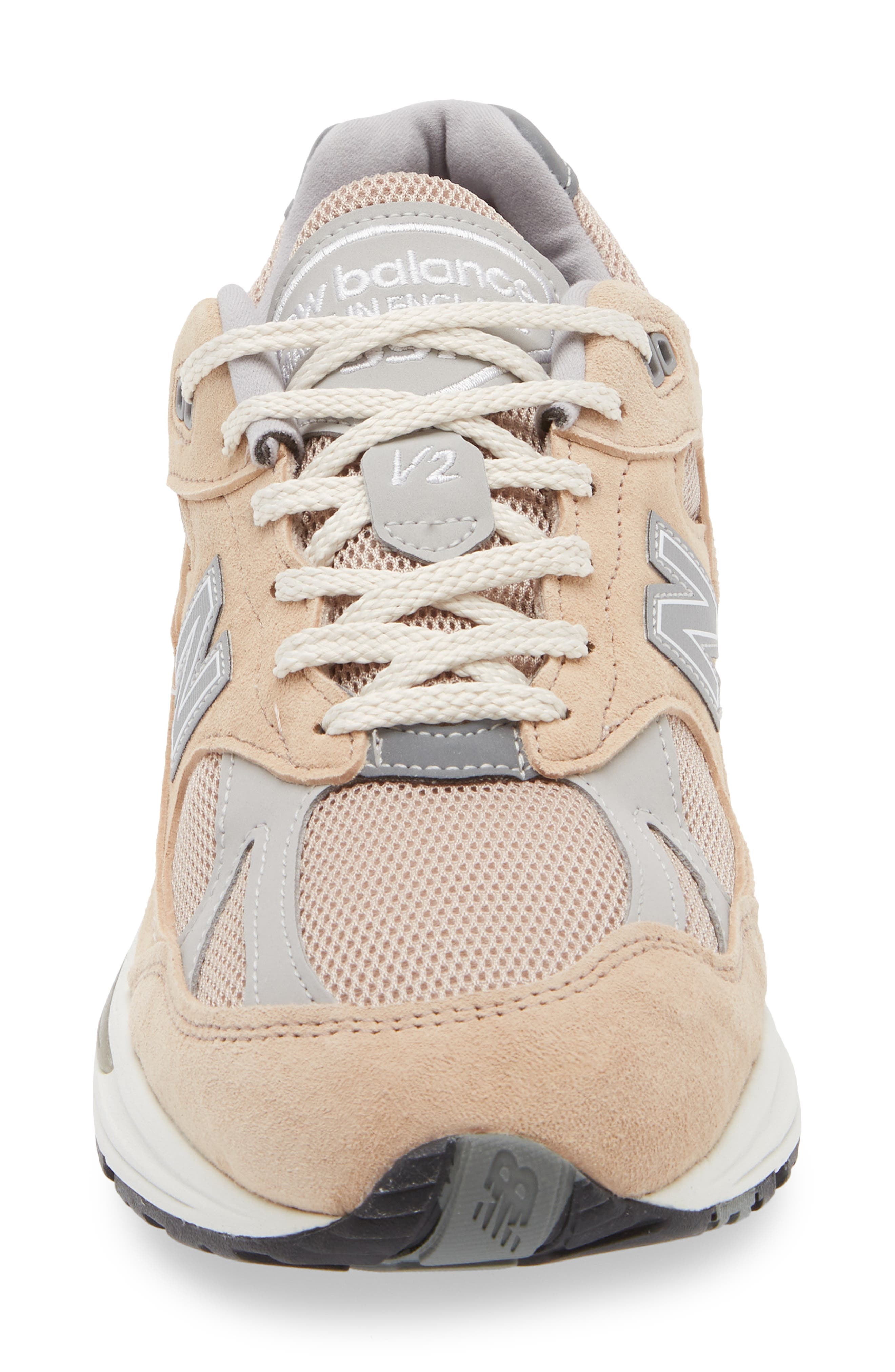 New Balance Gender Inclusive Made in UK 991 v2 Sneaker in Cuban Sand/Harbor Mist at Nordstrom - 4