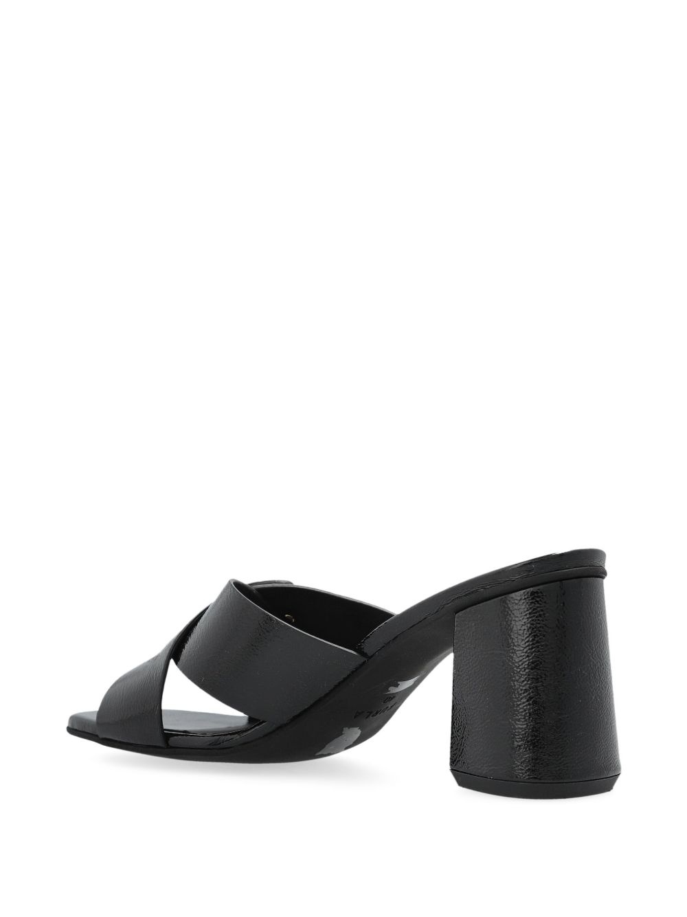 85mm leather mules - 3