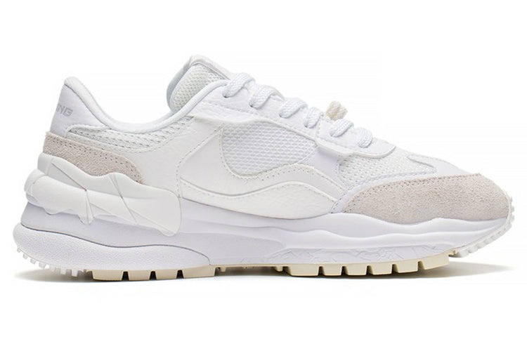 (WMNS) Li-Ning Counterflow Lifestyle Shoes 'White Grey' AGLS158-3 - 2