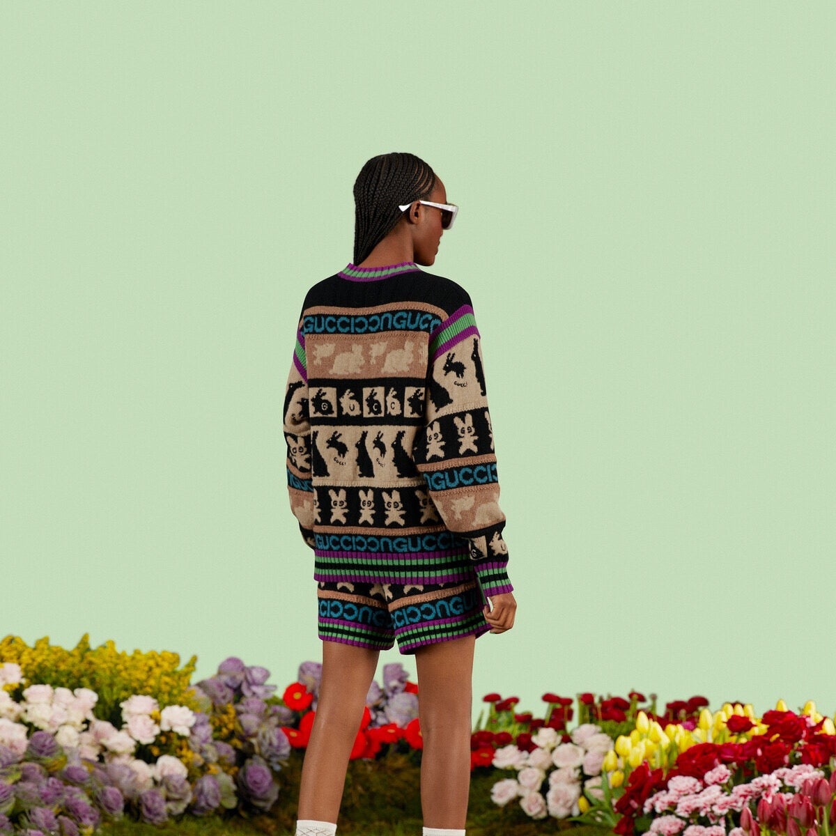 Gucci Logo Wool Jacquard Sweater - 3