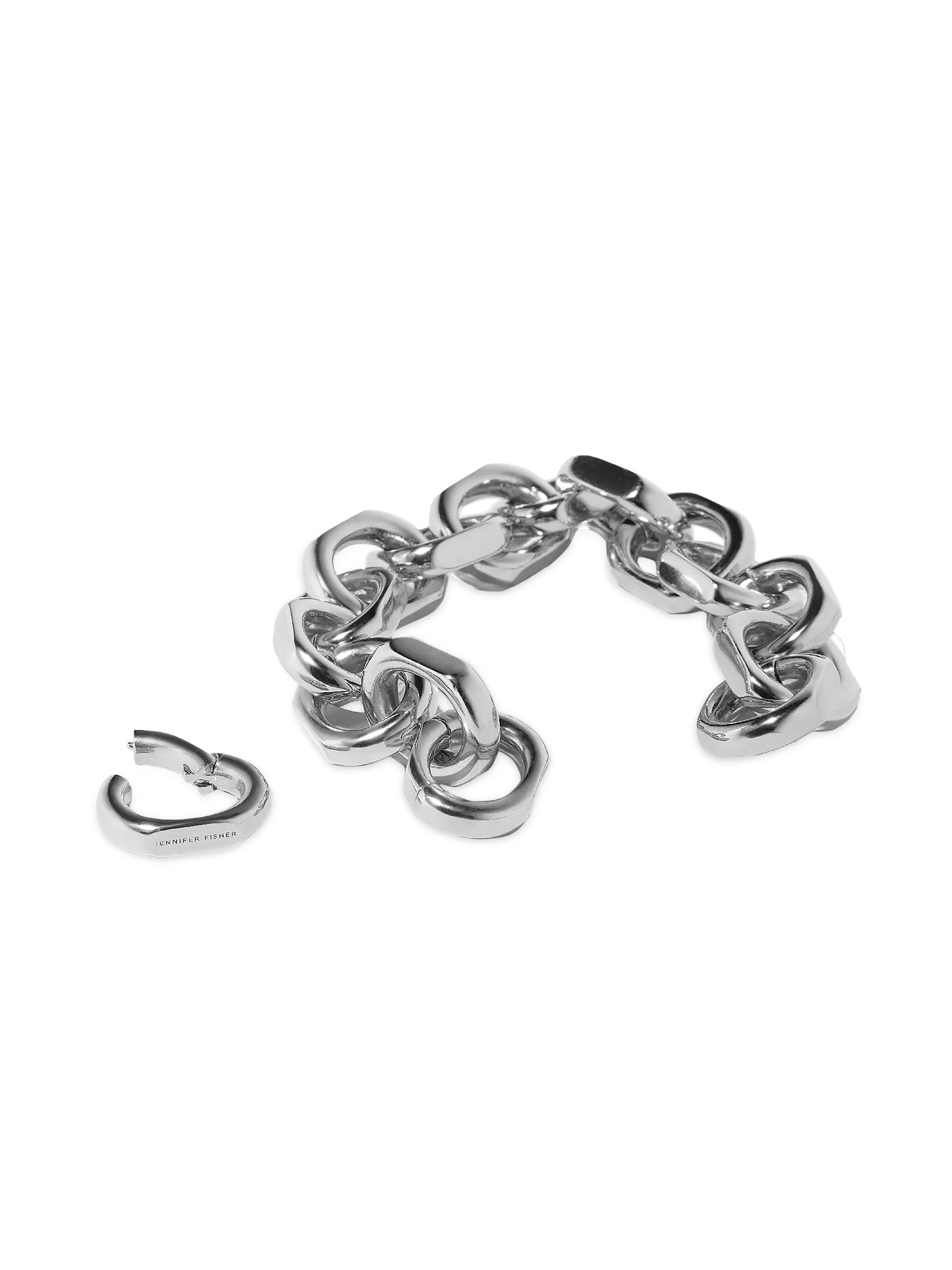 Women's City Link Chain Bracelet - Silver - 1