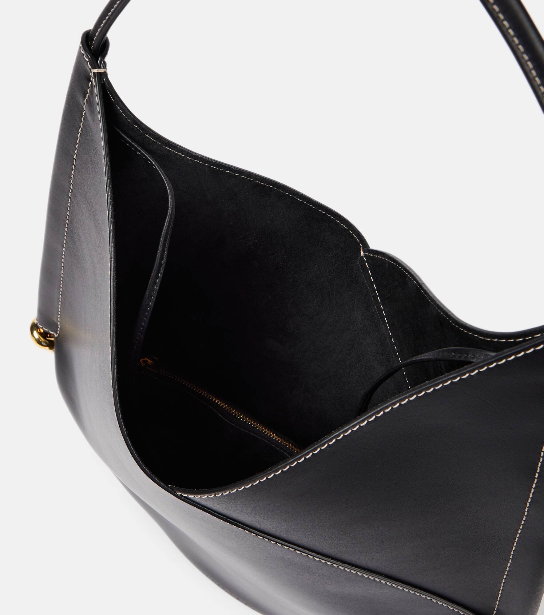 Solstice Medium leather shoulder bag - 3