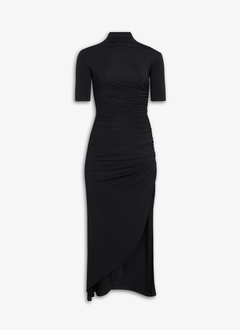 BODYCON DRAPED DRESS - 1