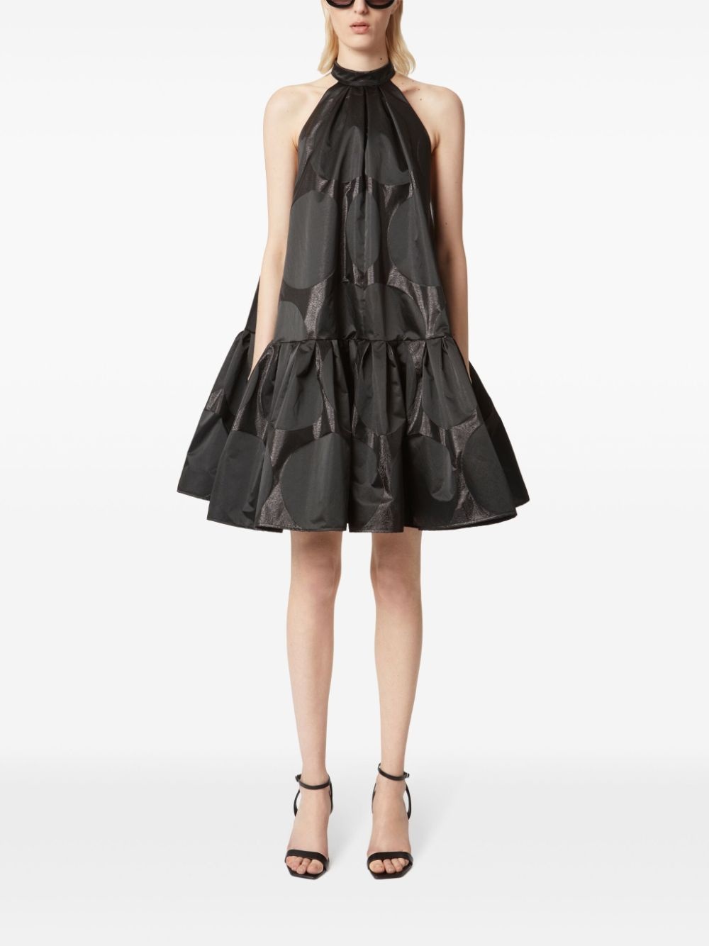 peplum mini dress - 2