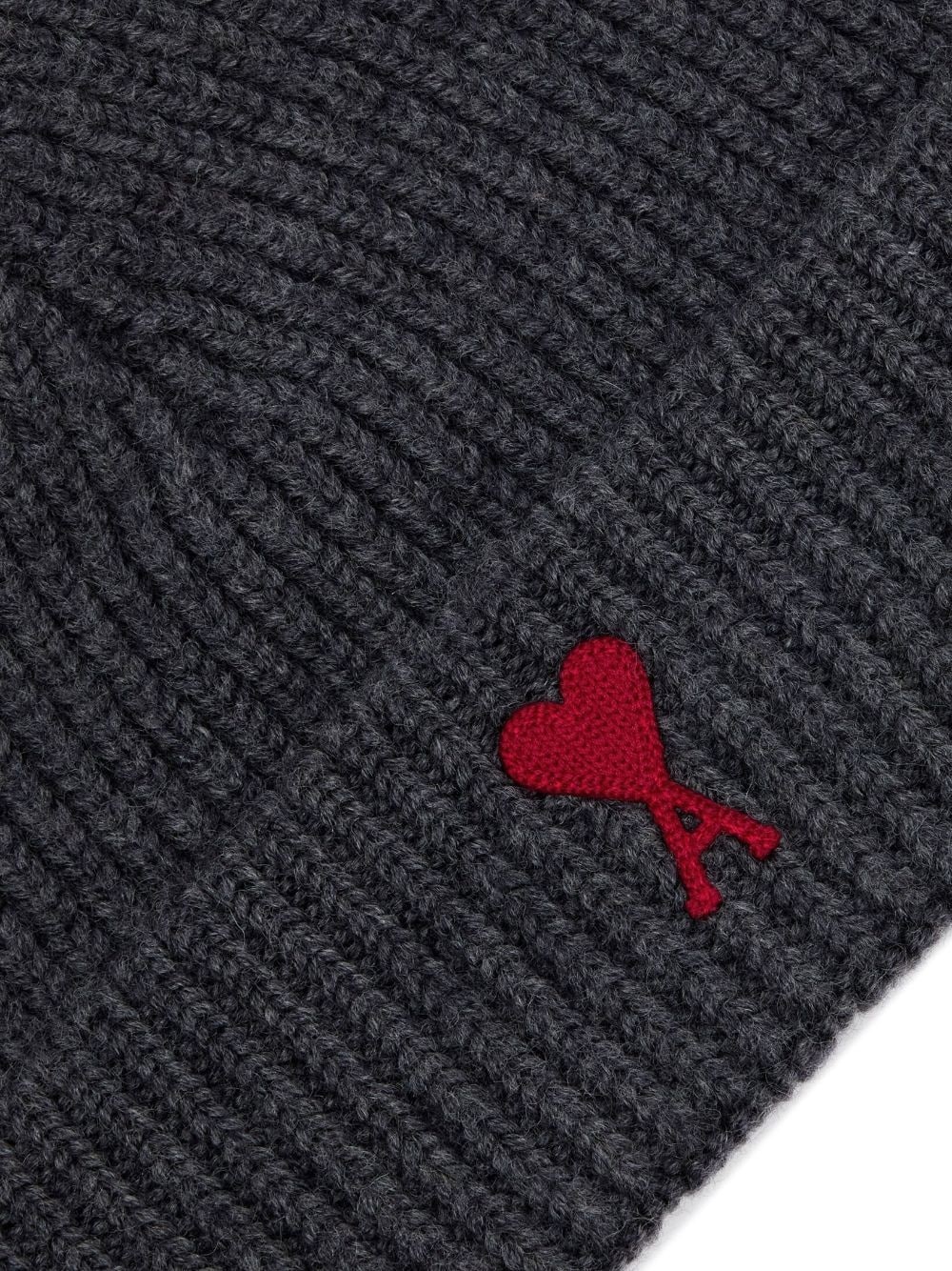 logo-embroidered ribbed-knit beanie - 3