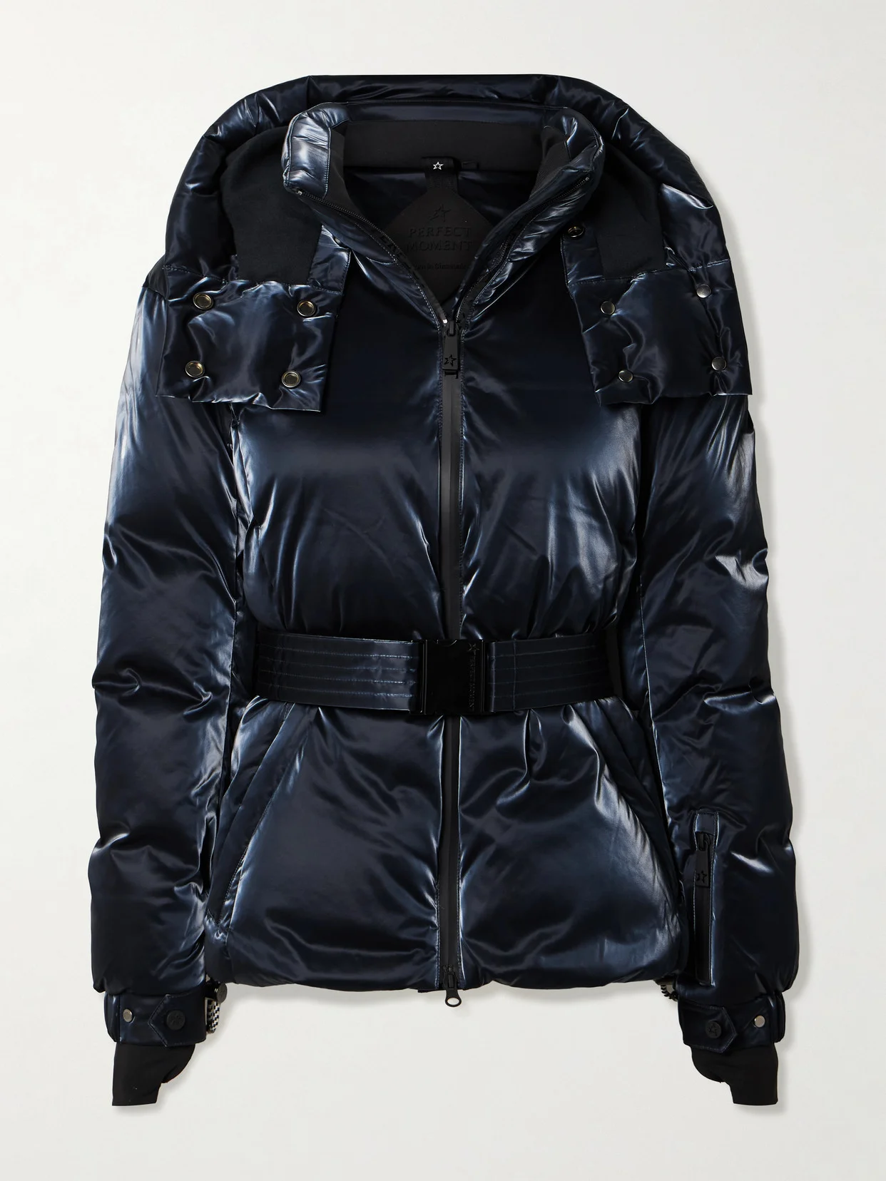 + Johnnie Walker Candice Belted Quilted Down Ski Jacket - 1