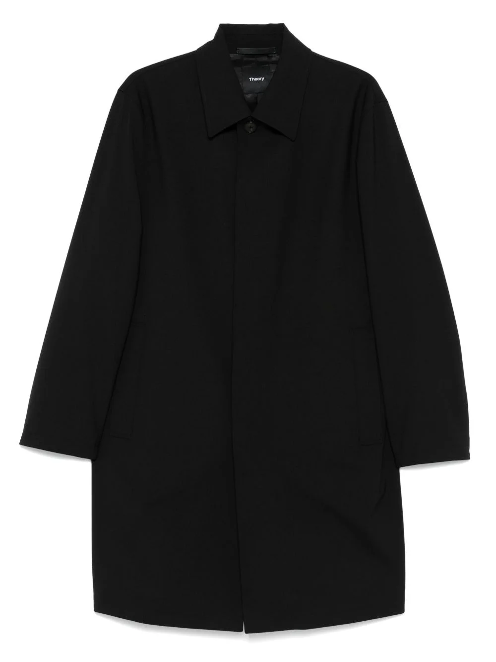 single-breasted coat - 1