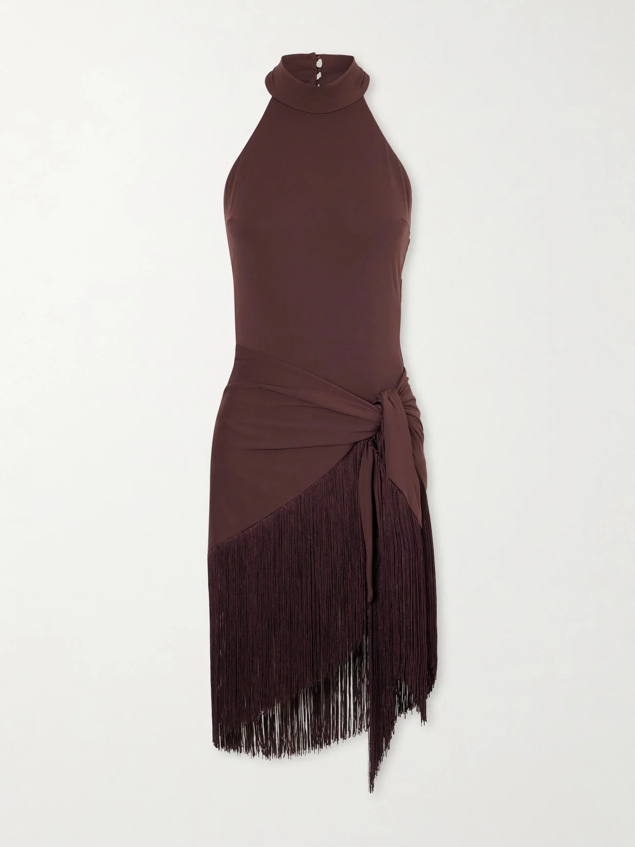Artemis Swimsuit And Fringed Pareo Set - 1
