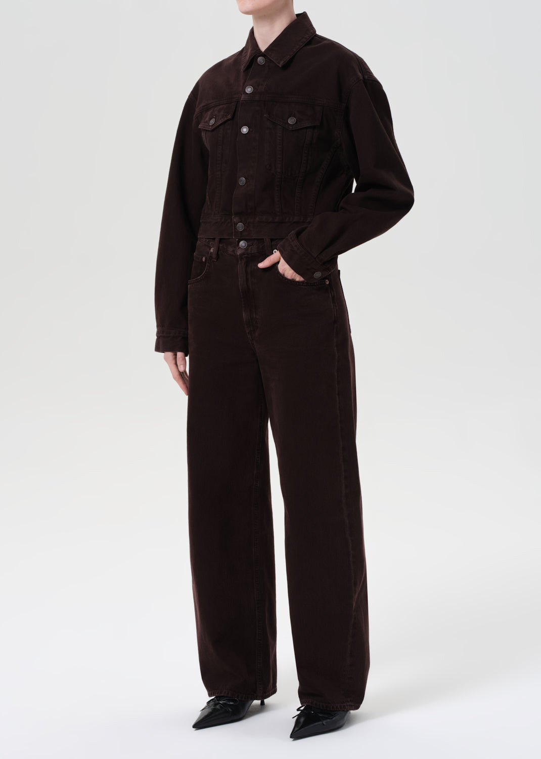 RADLEY JACKET IN SLOE BERRY - 5